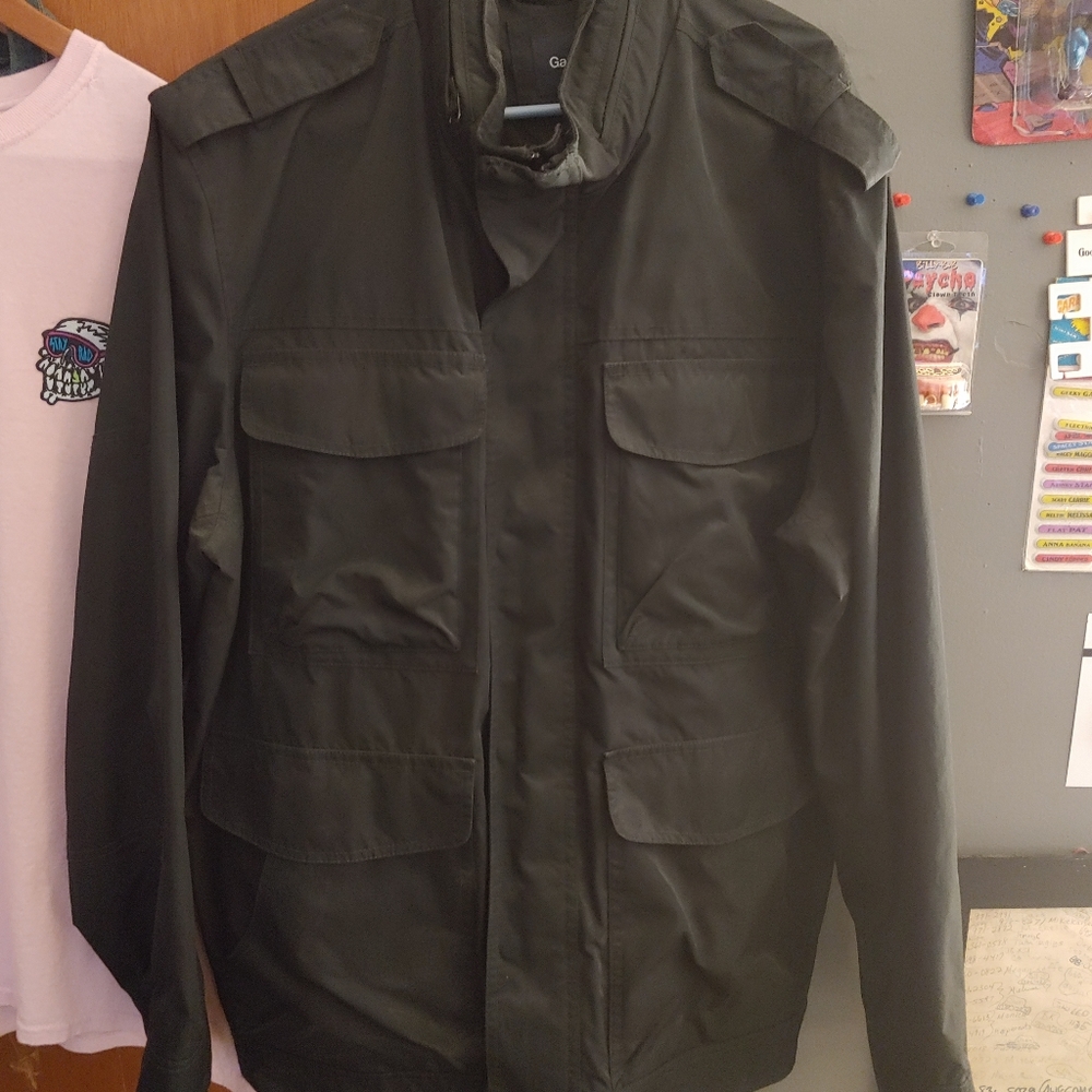 Mens gap military jacket XL